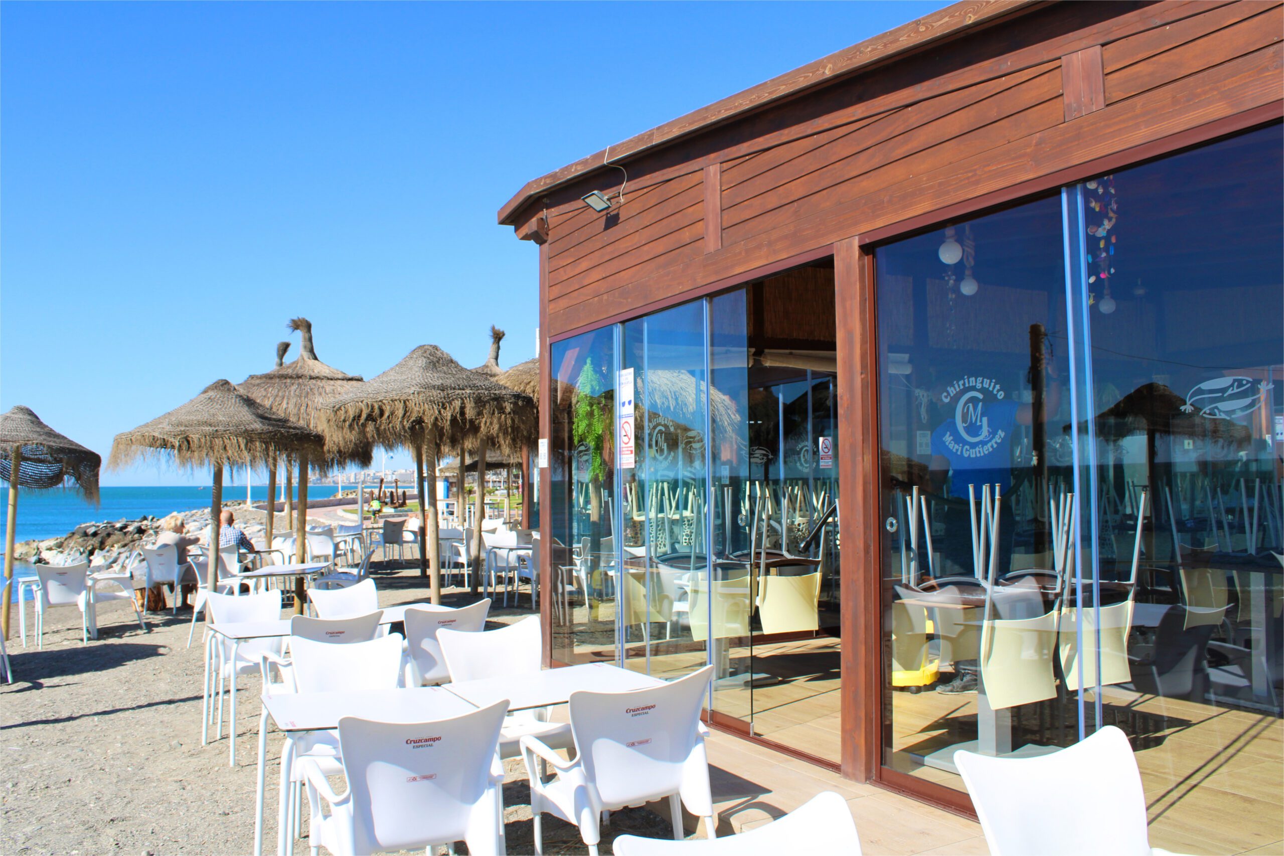 cerramiento en restaurantes