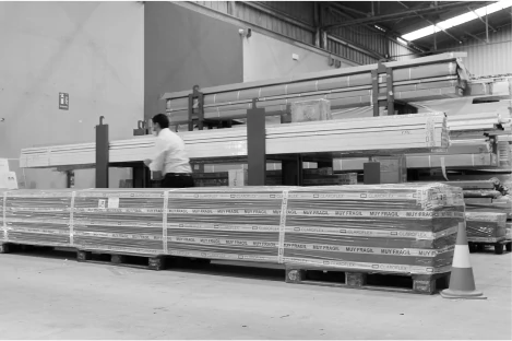 Logistics and shipping of completed orders