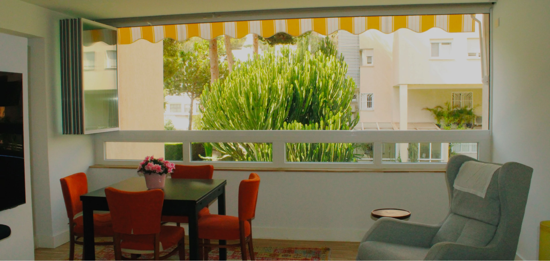 Cerramiento de doble cristal