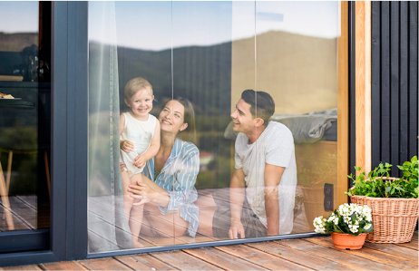 sistema con el apoyo abajo es el más estable y seguro para las familias