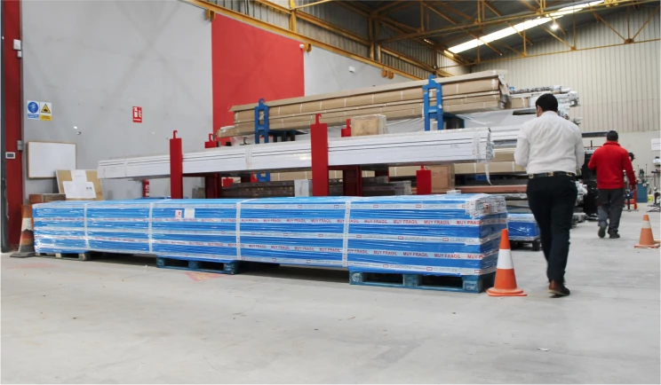 distributor collects goods