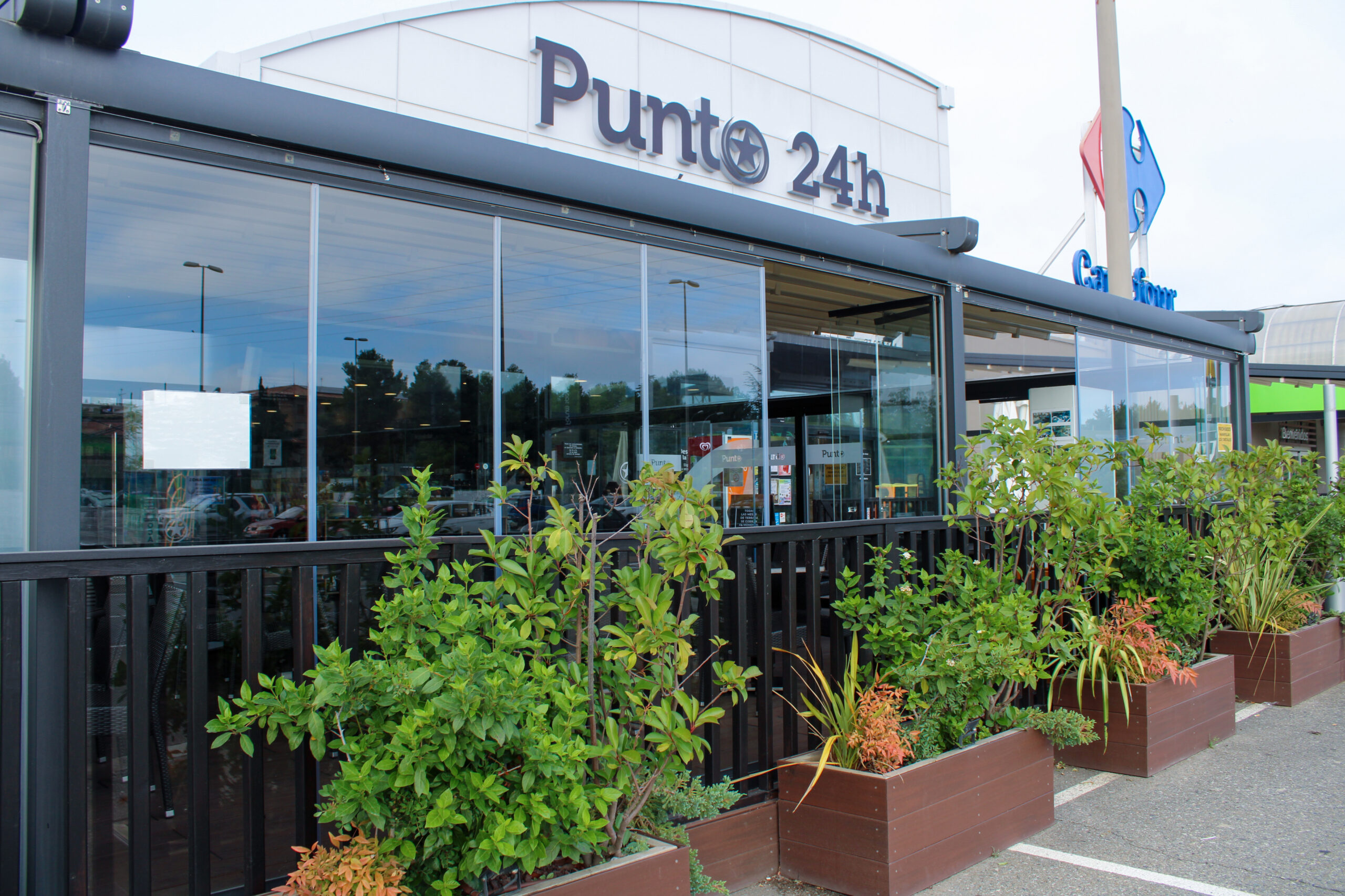 cerramiento en restaurantes